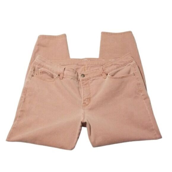 New Directions Pink High-Rise Skinny Jeans - Picture 1 of 7